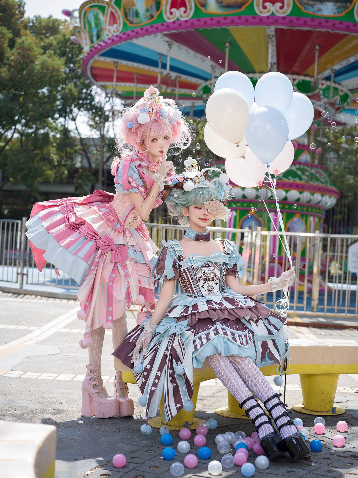 Anime Cosplay Lolita - جديد فييستا كرنفال هالوين كوس تأثيري