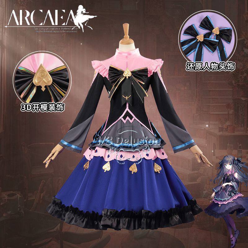 زي تنكري لوليتا من أركيا تايرت - مراجعة Anime Cosplay Costumes Female وسعره