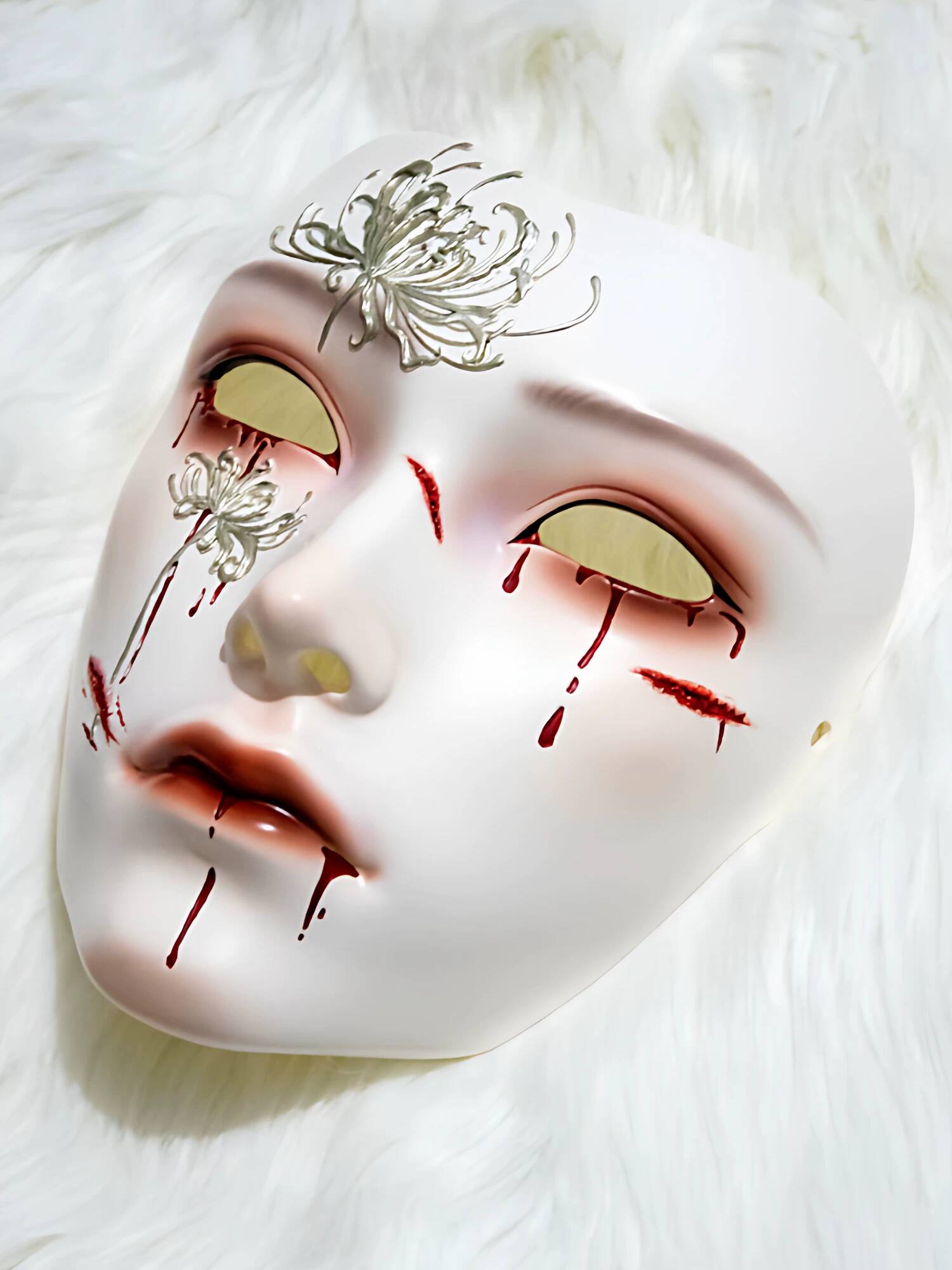 قناع الوجه الكامل بتصميم قديم  - مراجعة Anime Cosplay Male وسعره