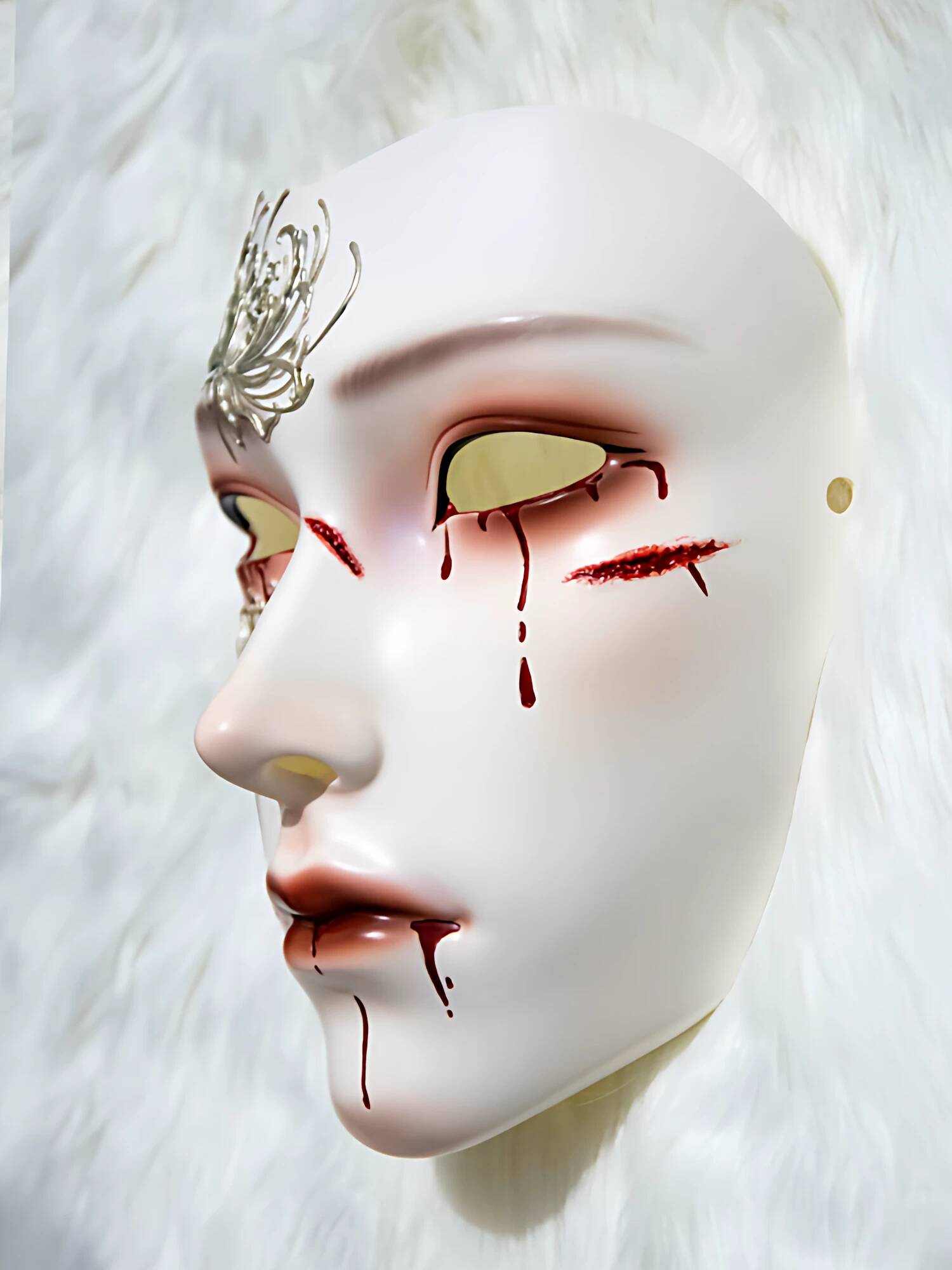 قناع الوجه الكامل بتصميم قديم  - مراجعة Anime Cosplay Male وسعره