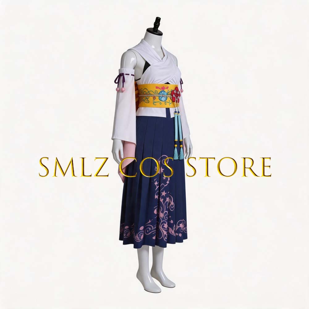زي تنكري نسائي Smlz FFX يونا م - مراجعة Anime Cosplay Costumes Female وسعره