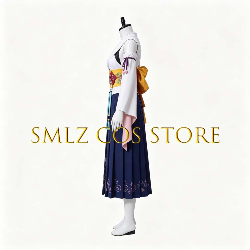 زي تنكري نسائي Smlz FFX يونا م - مراجعة Anime Cosplay Costumes Female وسعره