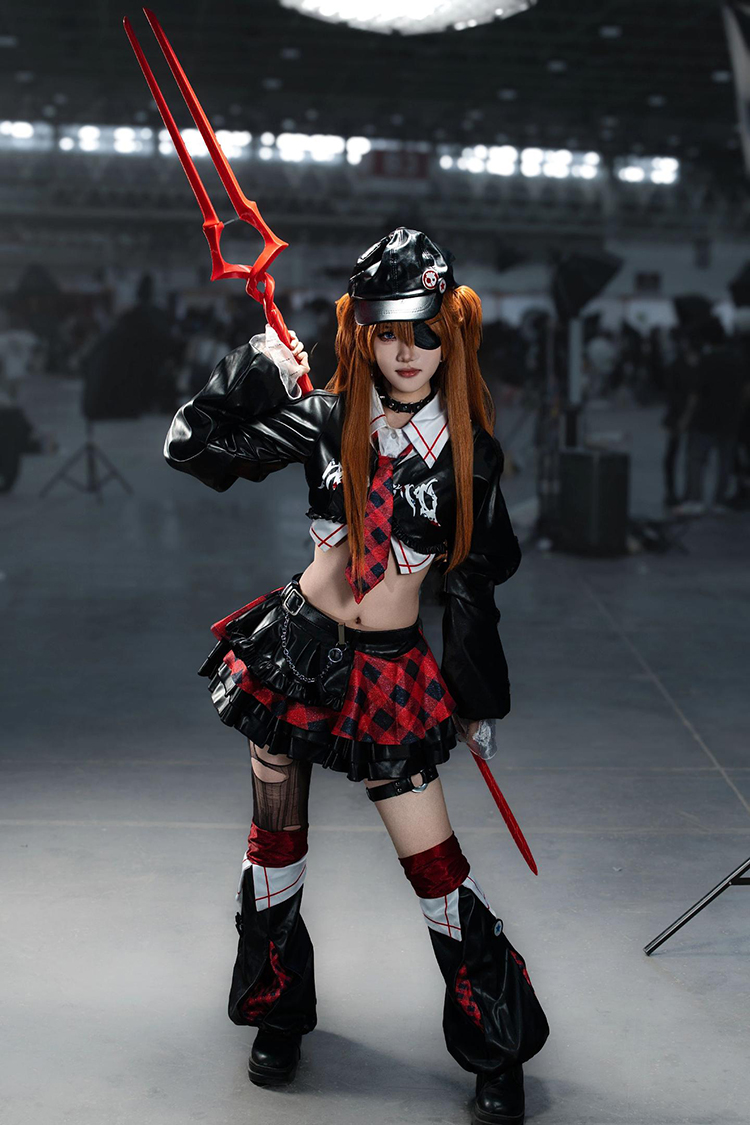 أزياء أنيمي الجديدة إيفا أسوكا - مراجعة Cosplay Anime Online وسعره