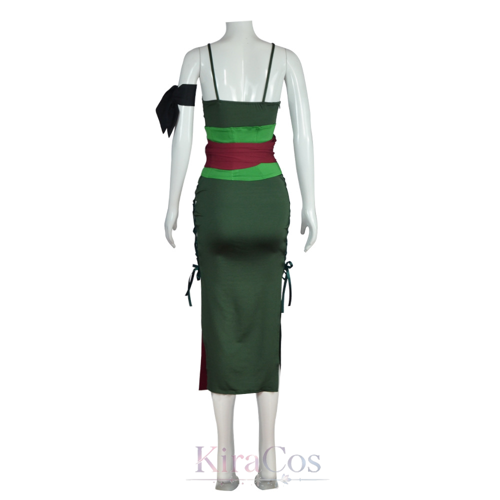 زي أنمي رورونوا للنساء، فستان  - مراجعة Anime Zoro Cosplay Female وسعره
