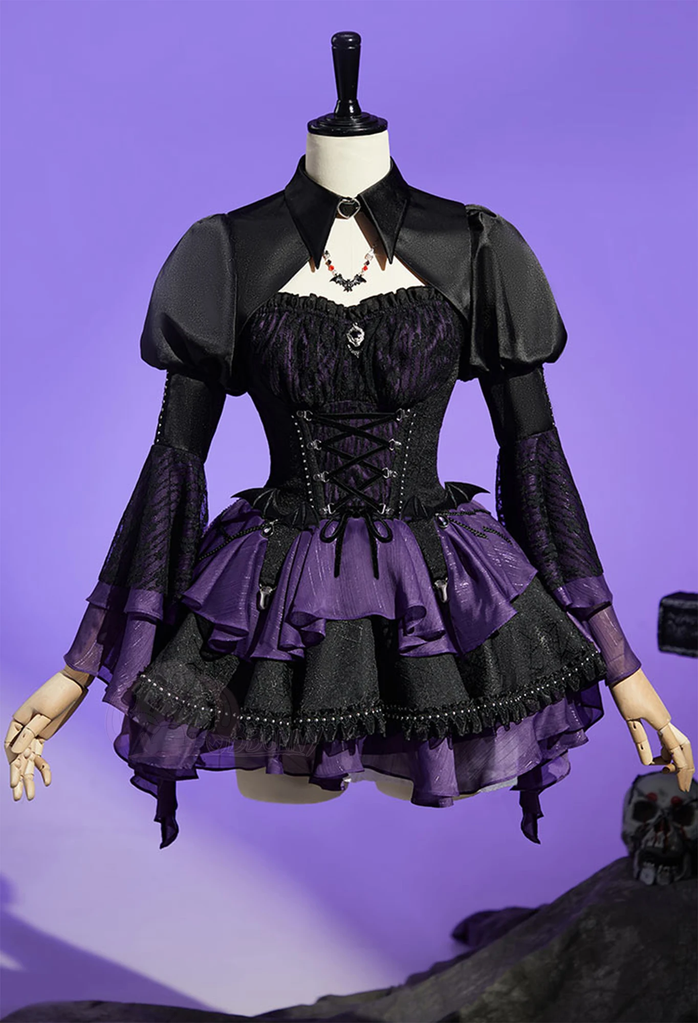 مجموعة أزياء لوليتا التنكرية ا - مراجعة Anime Cosplay Lolita وسعره