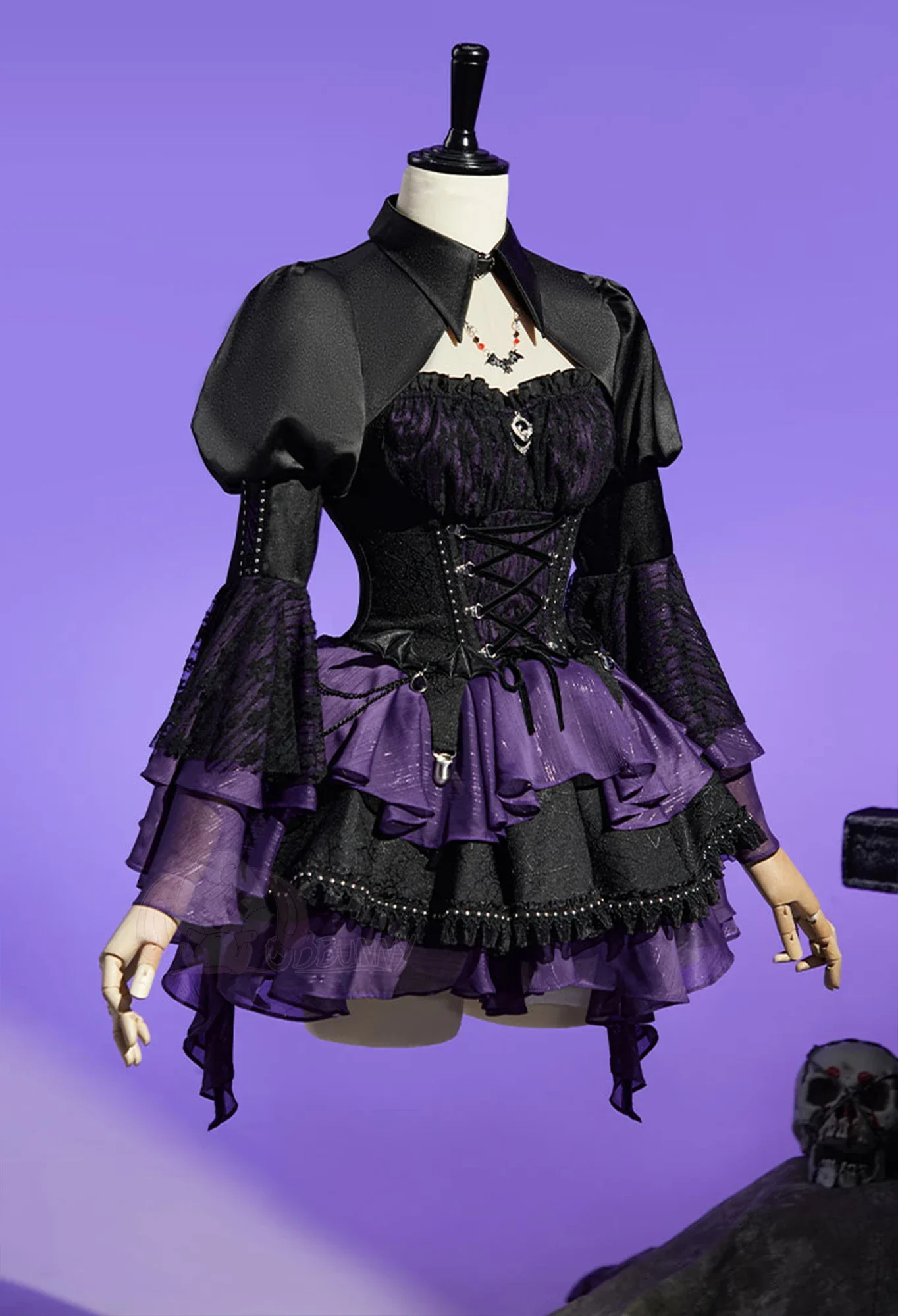 مجموعة أزياء لوليتا التنكرية ا - مراجعة Anime Cosplay Lolita وسعره