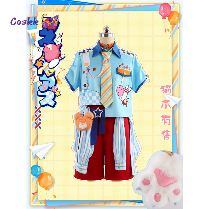 زي تنكري لشخصيات لعبة Ensemble - مراجعة Anime Cosplay Costumes Female وسعره