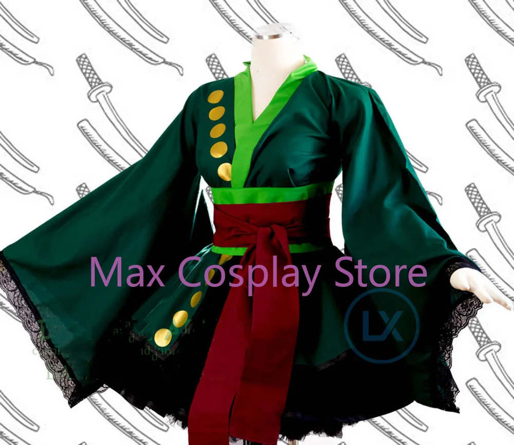 ماكس أنيمي تأثيري حلي زورو لول - مراجعة Anime Zoro Cosplay Female وسعره