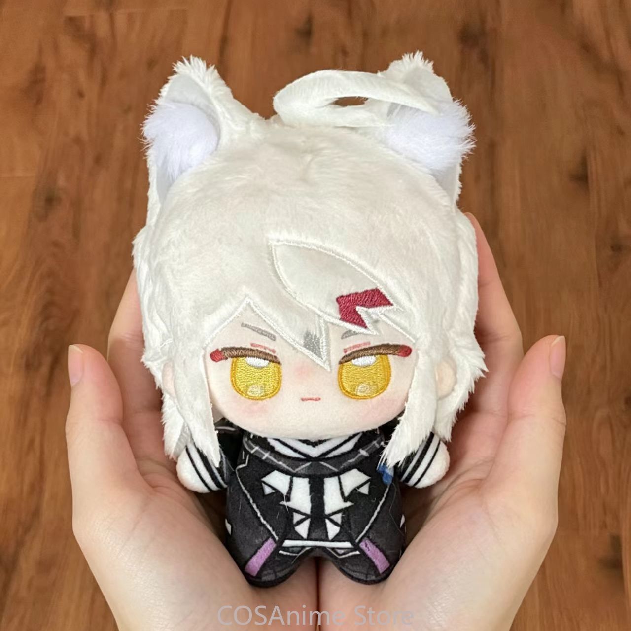سلسلة مفاتيح قطيفة على شكل نجم - مراجعة Anime Cosplay Costumes Female وسعره