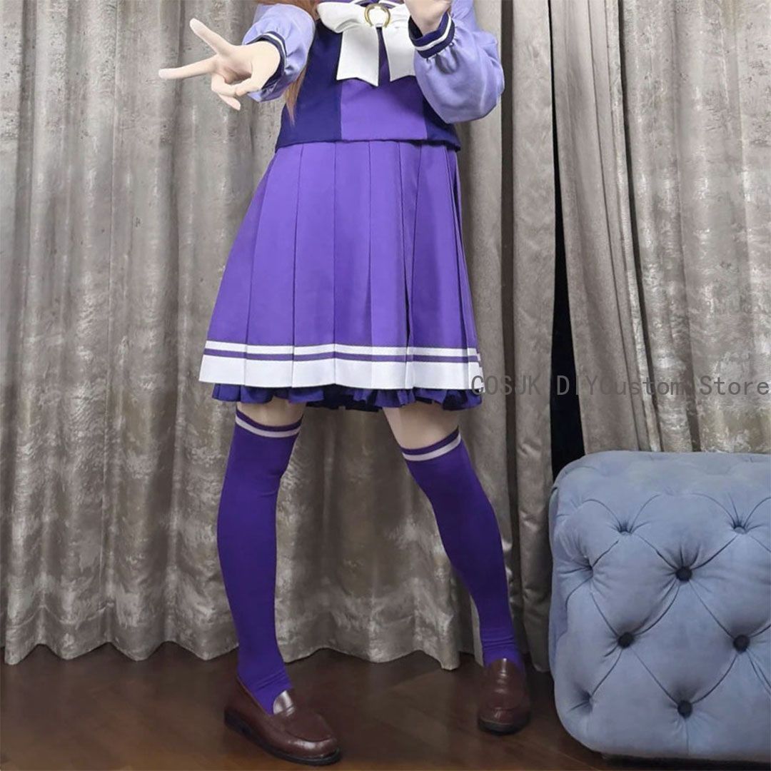 جوارب طويلة فوق الركبة مطبوعة  - مراجعة Anime Cosplay Lolita وسعره