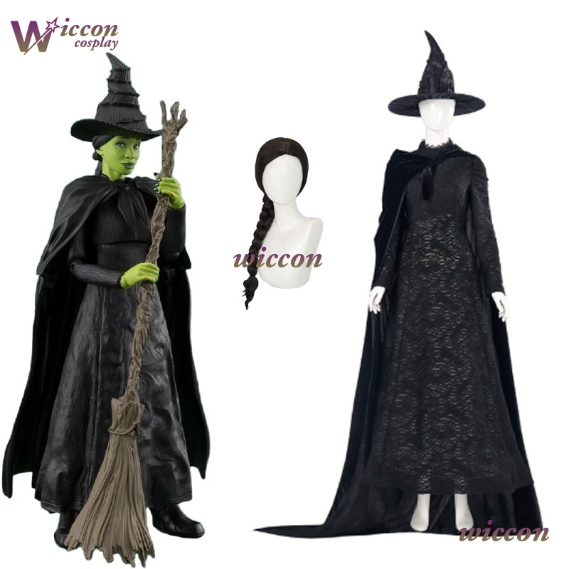 YesoK فيلم الشريرة Elphaba تأث - مراجعة Kids Cosplay Anime وسعره