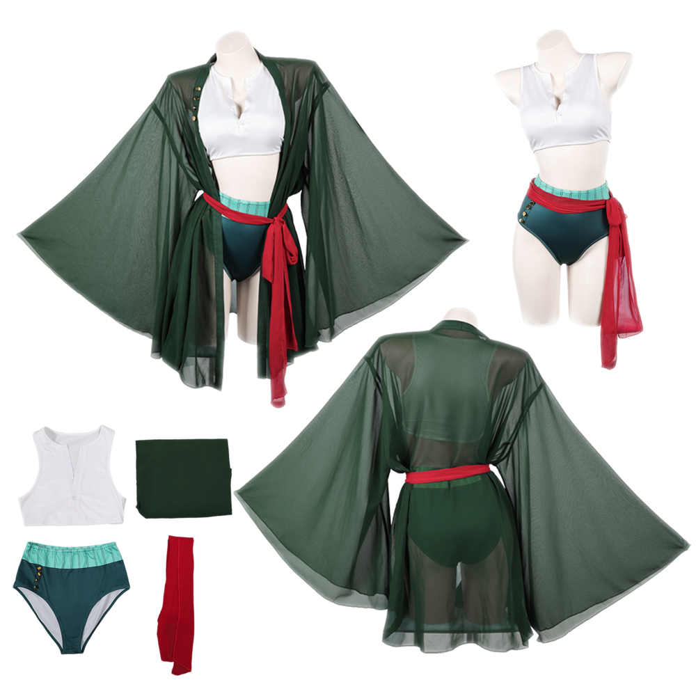 زي تنكري أنمي بتصميم شخصية رور - مراجعة Anime Zoro Cosplay Female وسعره
